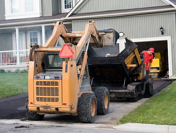 Driveway paver landscaping integration